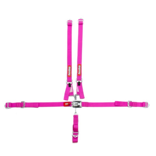RaceQuip 5-Pt Jr Latch and Link Harness - Pink