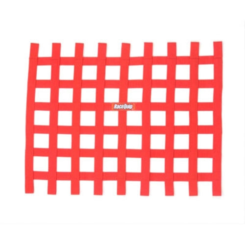 RaceQuip Non-SFI Window Net - Red