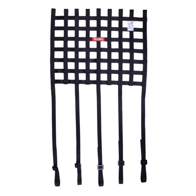 RaceQuip Ribbon Window Net - 18"x24" Rectangle