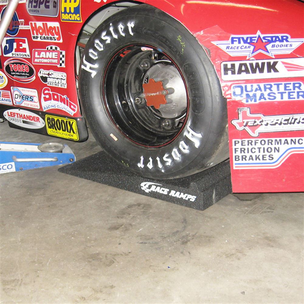 Race Ramps 3" Trak-Jax Ramps with 1.5" Stop - 7.8 Degree Approach Angle