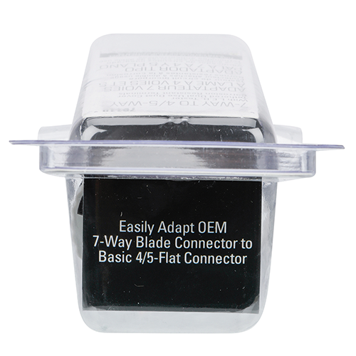 Reese 7-Way to 4 and 5-Flat Adapter with LED Circuit Tester