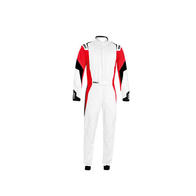 Sparco Competition Suit - White/Red