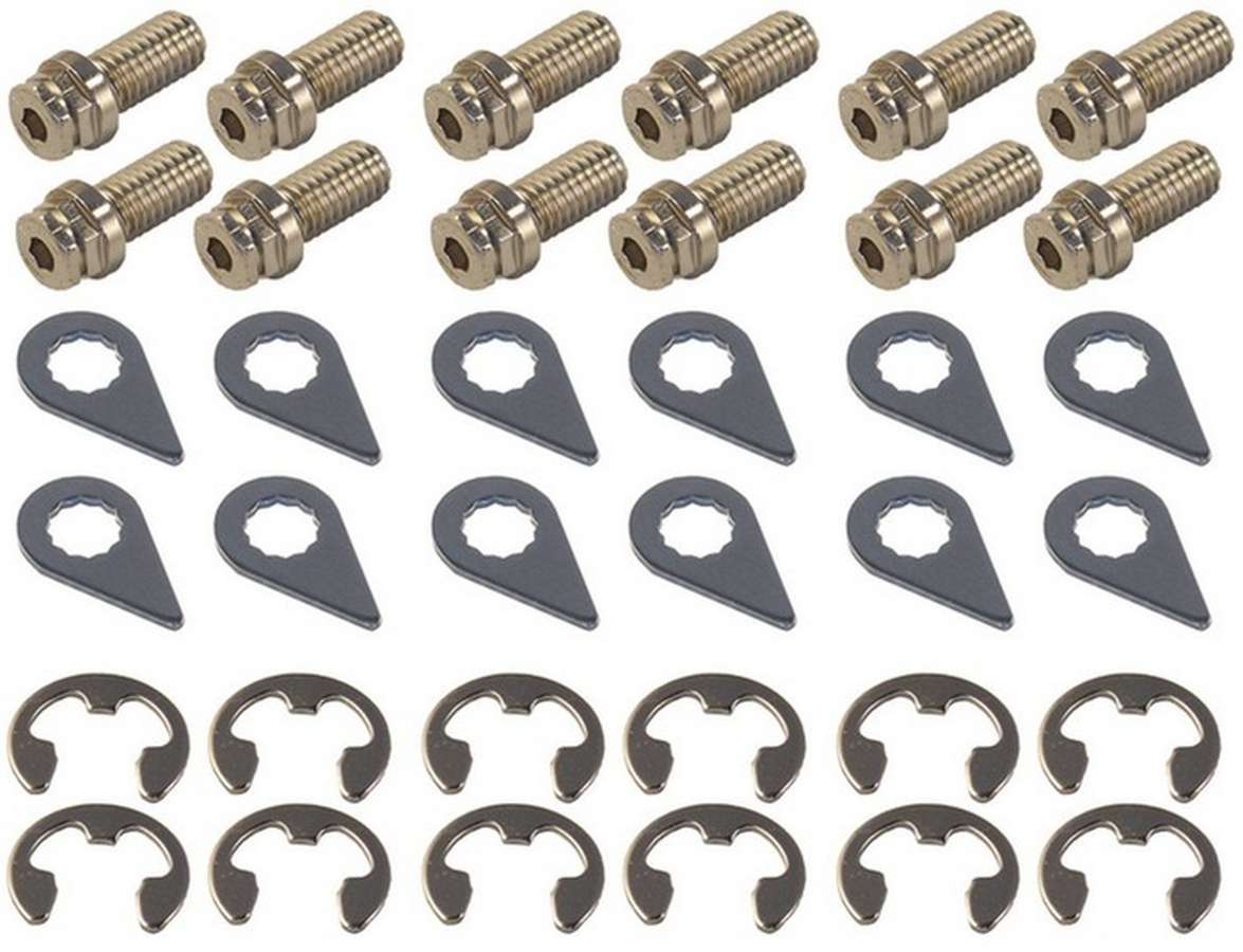 Stage 8 Header Bolt Kit - 6pt GM 3.8L V6 5/16-18x7/8 (12pk) 6912