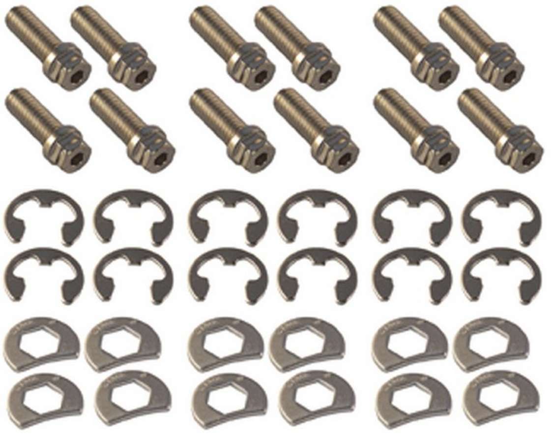 Stage 8 Header Bolt Kit - 6pt 3/8-16 x 1" (12pk) 8911A