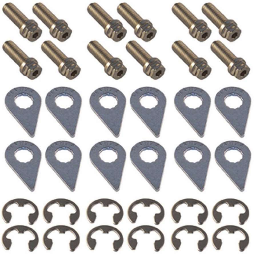 Stage 8 Header Bolt Kit - 6pt 3/8-16 x 1" (12pk) 8916A