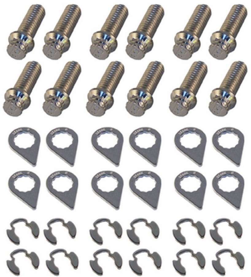 Stage 8 Header Bolt Kit - 12pt 3/8-16 x 1" (12pk) 8931