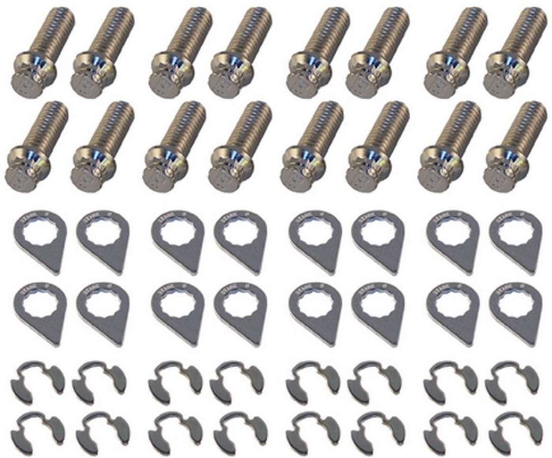Stage 8 Header Bolt Kit - 12pt 3/8-16 x 1" (16pk) 8933