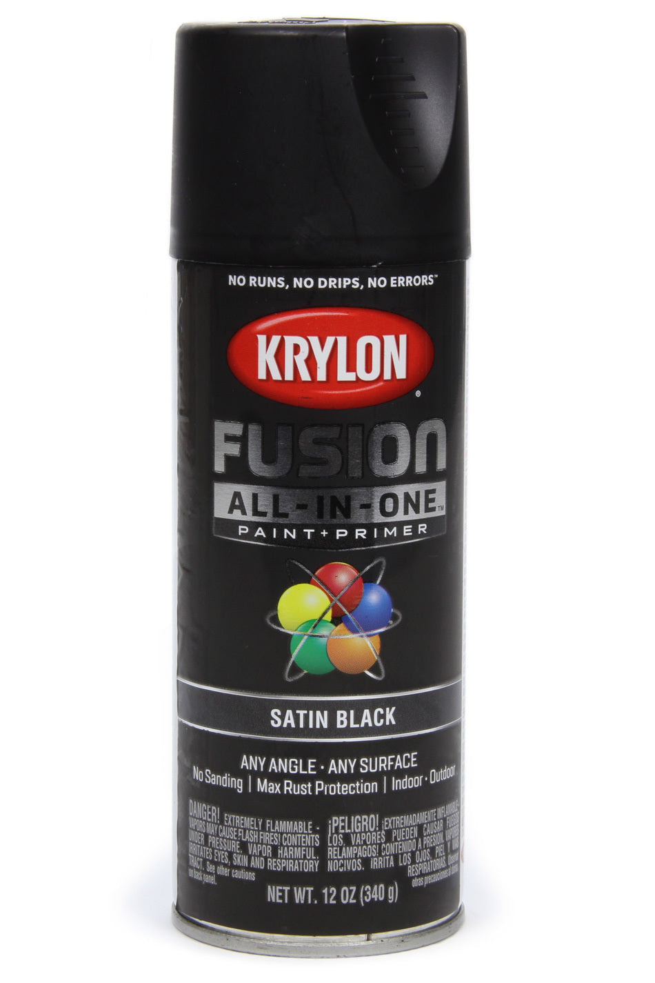 Dupli-Color Paint Satin Black Krylon Fusion 2732