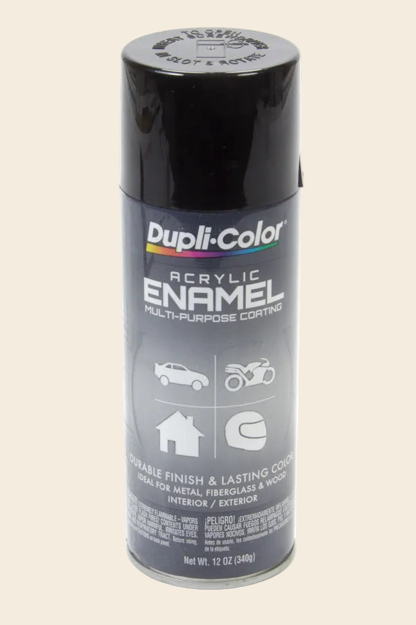 Dupli-Color Gloss Black Enamel Paint DA1600
