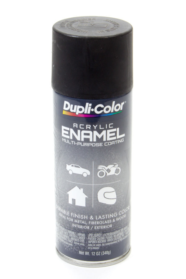 Dupli-Color Semi Gloss Black Enamel Paint DA1603