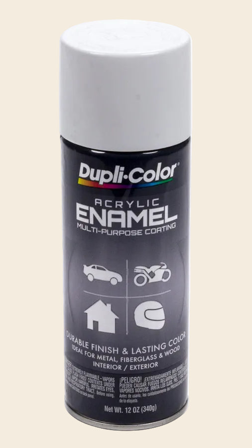 Dupli-Color Gloss White Enamel Paint DA1670