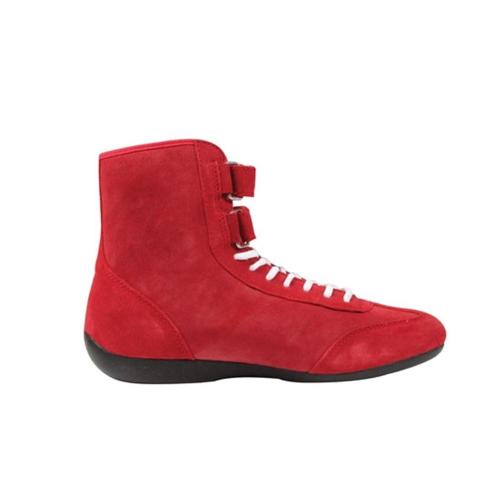 Simpson High Top Driving Shoes - Red