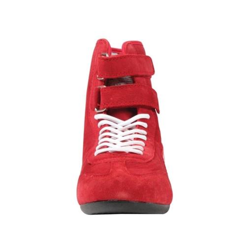 Simpson High Top Driving Shoes - Red