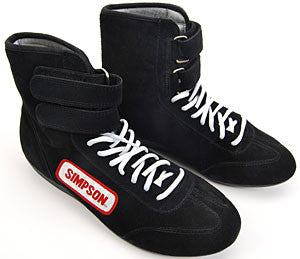 Simpson High Top Driving Shoes - Black