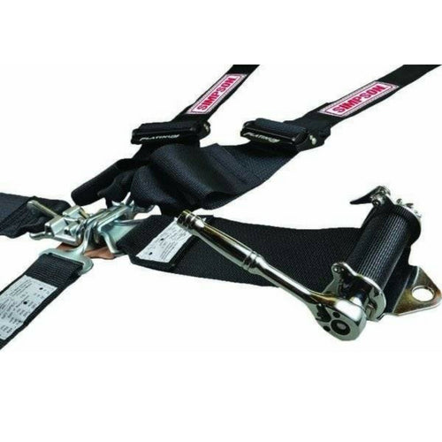 Simpson 5-Point Platinum Plus Harness with Steel Ratchet Adjuster SB.51203