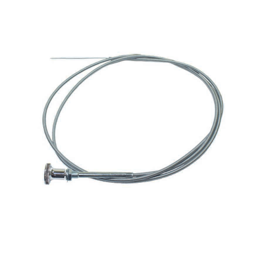 Specialty Products Throttle Choke Cable 6ft Braided Stainless Steel 6048