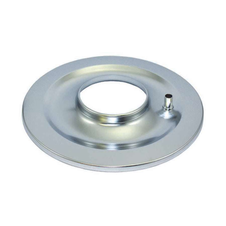 Specialty Products Air Cleaner Flat Base Bottom Only Chrome 14" 7299B