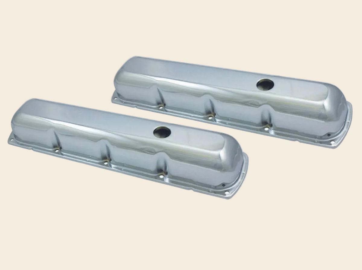 Specialty Products Valve Cover Olds 330-455 Chrome 8544
