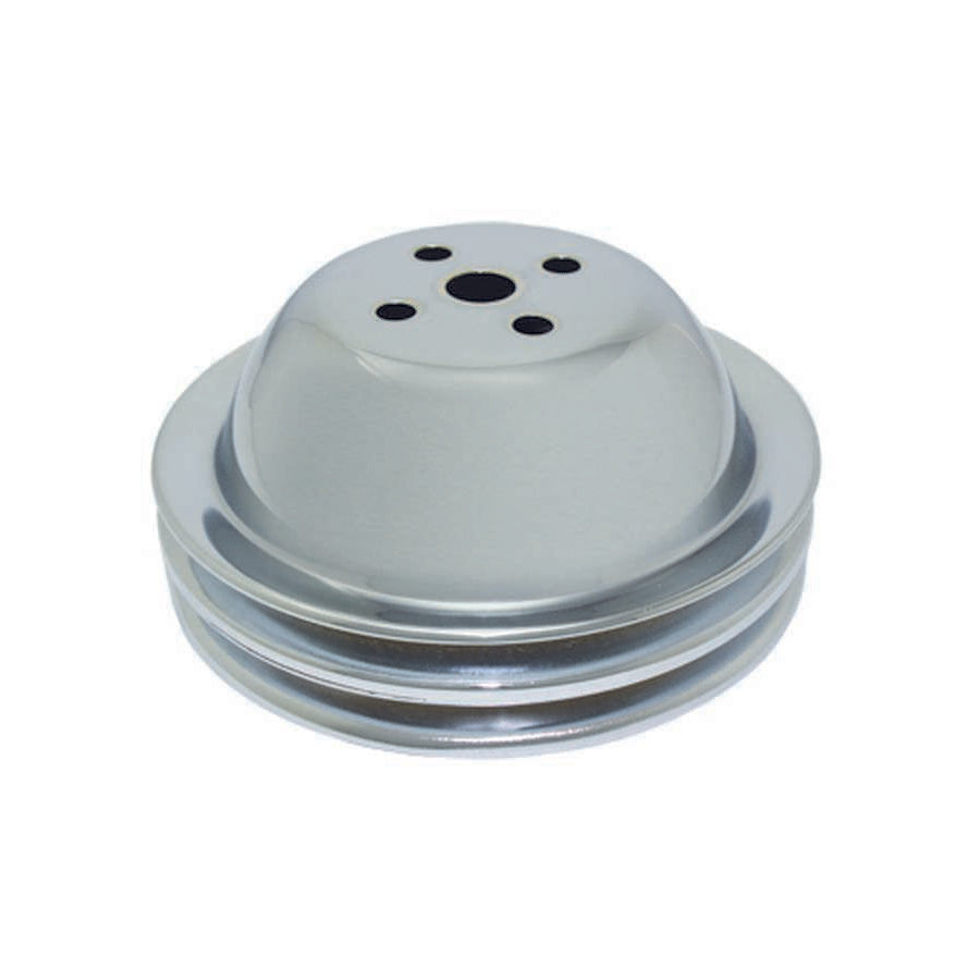 Specialty Products Water Pump Pulley BBC SWP 2 Groove Chrome 8964