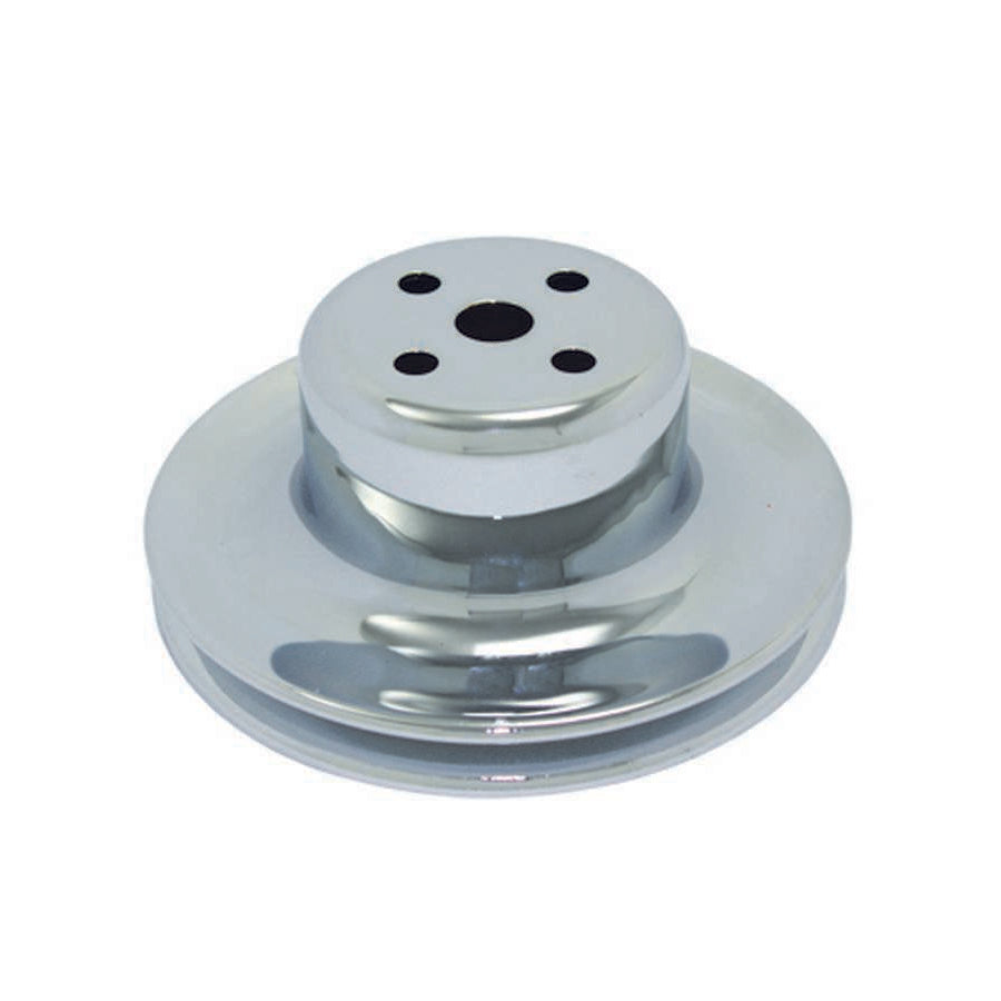 Specialty Products Water Pump Pulley 65-66 SBF 1 Groove Chrome 8970