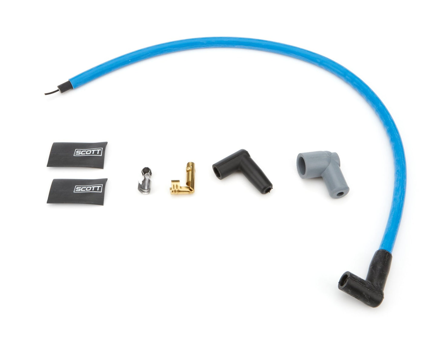 Scott Performance SBC Spark Plug Wire Set Blue 604 Crate Engine CH-604-4
