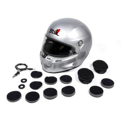 Stilo ST5 GT Helmet with Rally Electronics - SA2020 - Silver