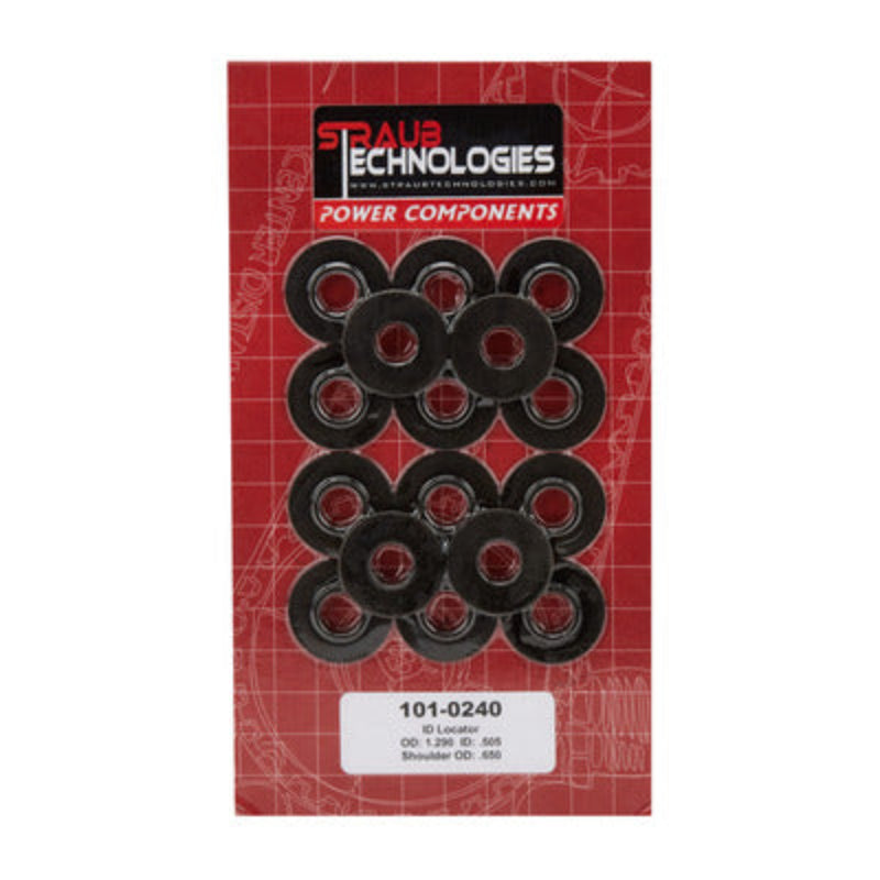 Straub Technologies 1.300 Valve Spring Locators 101-0240 .505 ID 16pk