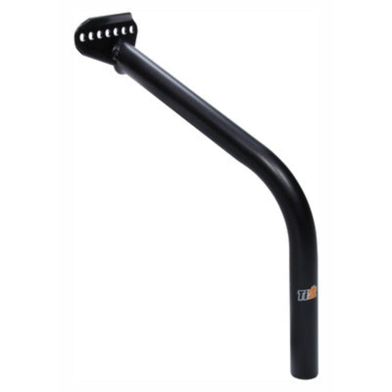 Ti22 Performance Front Wing Post LH Adj to Side Board Black