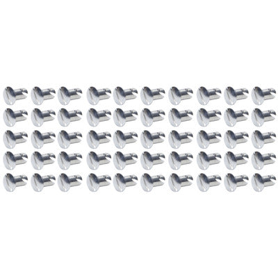 Ti22 Performance Oval Head Dzus Buttons .550 Long - 50 pack