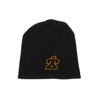 Ti22 Man Logo Black Beanie Cap