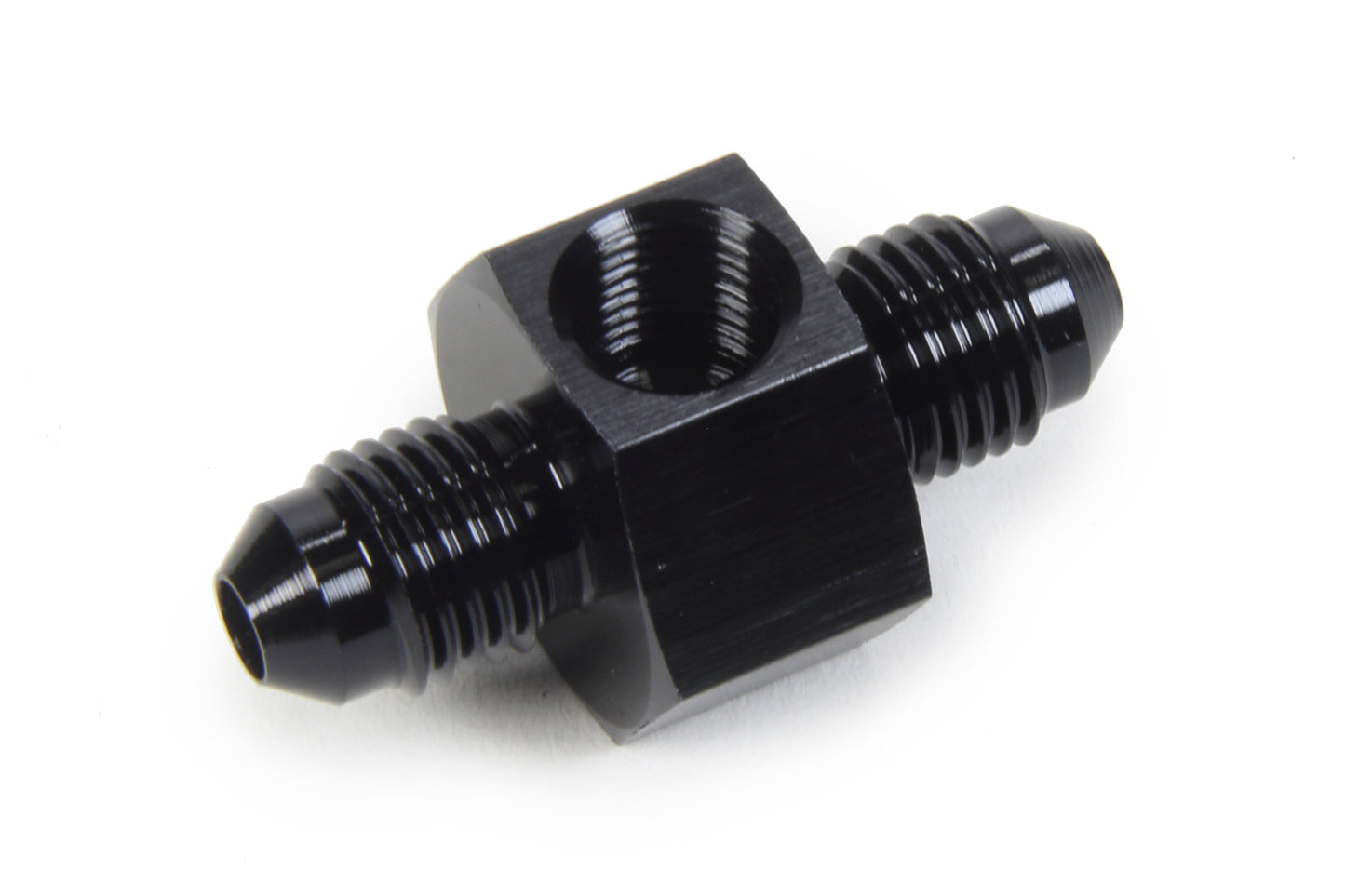 Triple X Gauge Adapter #4 Male x #4 Male x 1/8