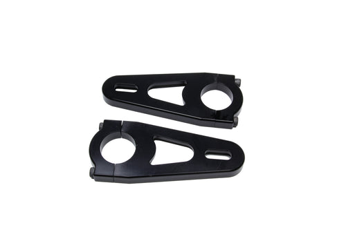 Triple X Tail Tank Clamps for Sprint Car Black