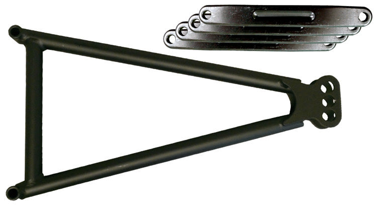 Triple X Jacobs Ladder 14" w/Straps Black 3-Hole