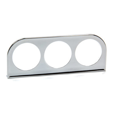 VDO 3 Gauge Mounting Bracket - for 2 1/16" Gauges - Chrome