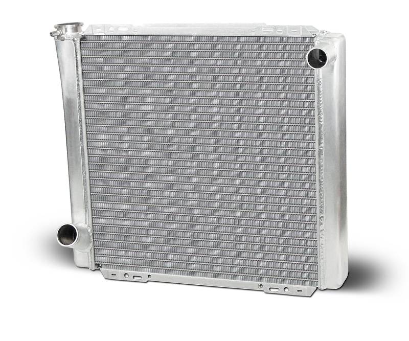 AFCO Racing Aluminum Radiator Circle Track 22 In Single Pass Ford 2-1/4 In Core 80100FN