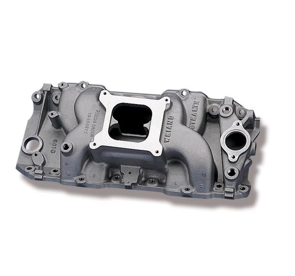 Weiand Intake Manifold BBC Stealth Oval Port 8019