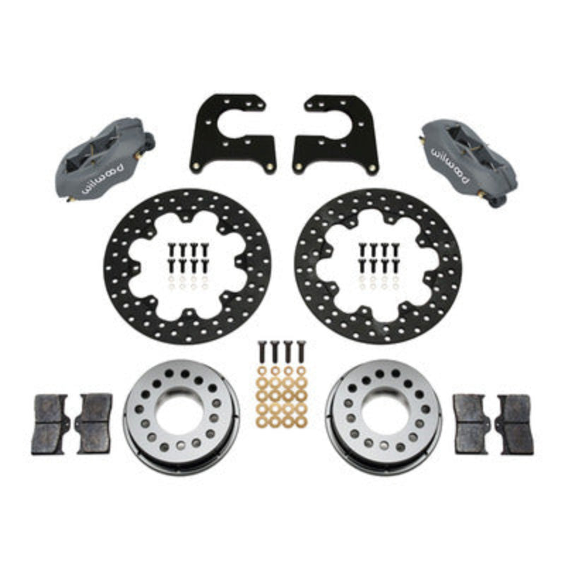 Wilwood D/L Drag Rear Brake Kit Chevy 12 Blt C-Clip