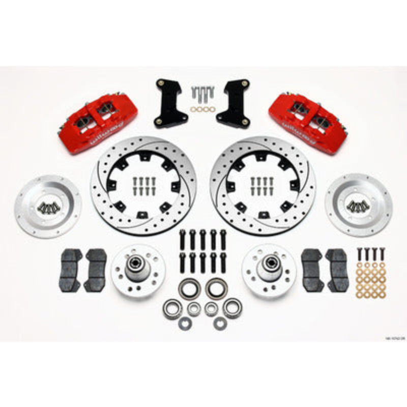 Wilwood Front Disc Brake Kit 74- 78 Mustang 12.19 Drilled