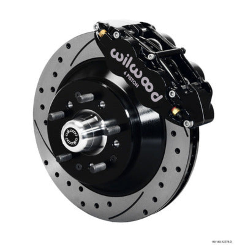 Wilwood Forged Narrow Superlite 6R Big Brake Front Brake Kit 140-12278-D