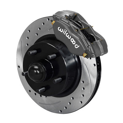Wilwood Front Disc Brake Kit 65- 69 Mustang Drilled 140-13476-D