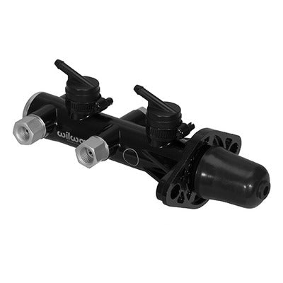 Wilwood Tandem Master Cylinder Remote Mnt 1.125in Bore Black
