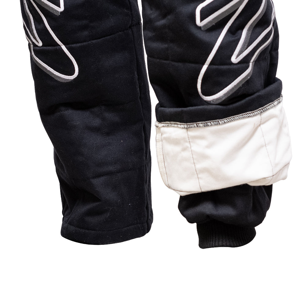 Zamp ZR-30 Race Suit Boot Cut Leg Detail