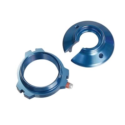 AFCO Racing Aluminum Coil-Over Kit Low Profile Drag Shock Blue 20135D