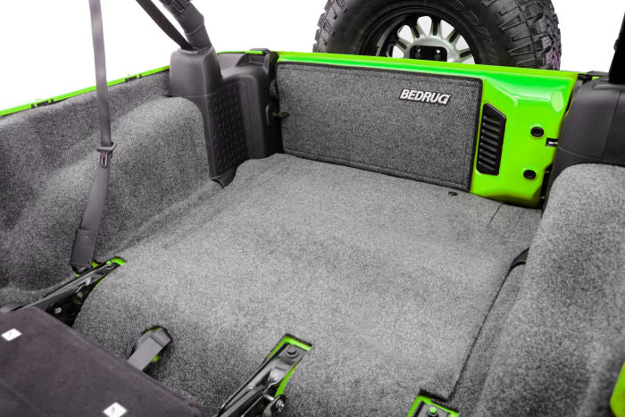 BedRug Jeep Cargo Liner - 2011+ Jeep JK Unlimited 4 Door RR 5 Pc Cargo Kit
