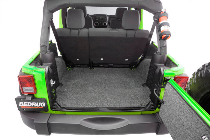 BedRug Jeep Cargo Liner - 2011+ Jeep JK Unlimited 4 Door RR 5 Pc Cargo Kit