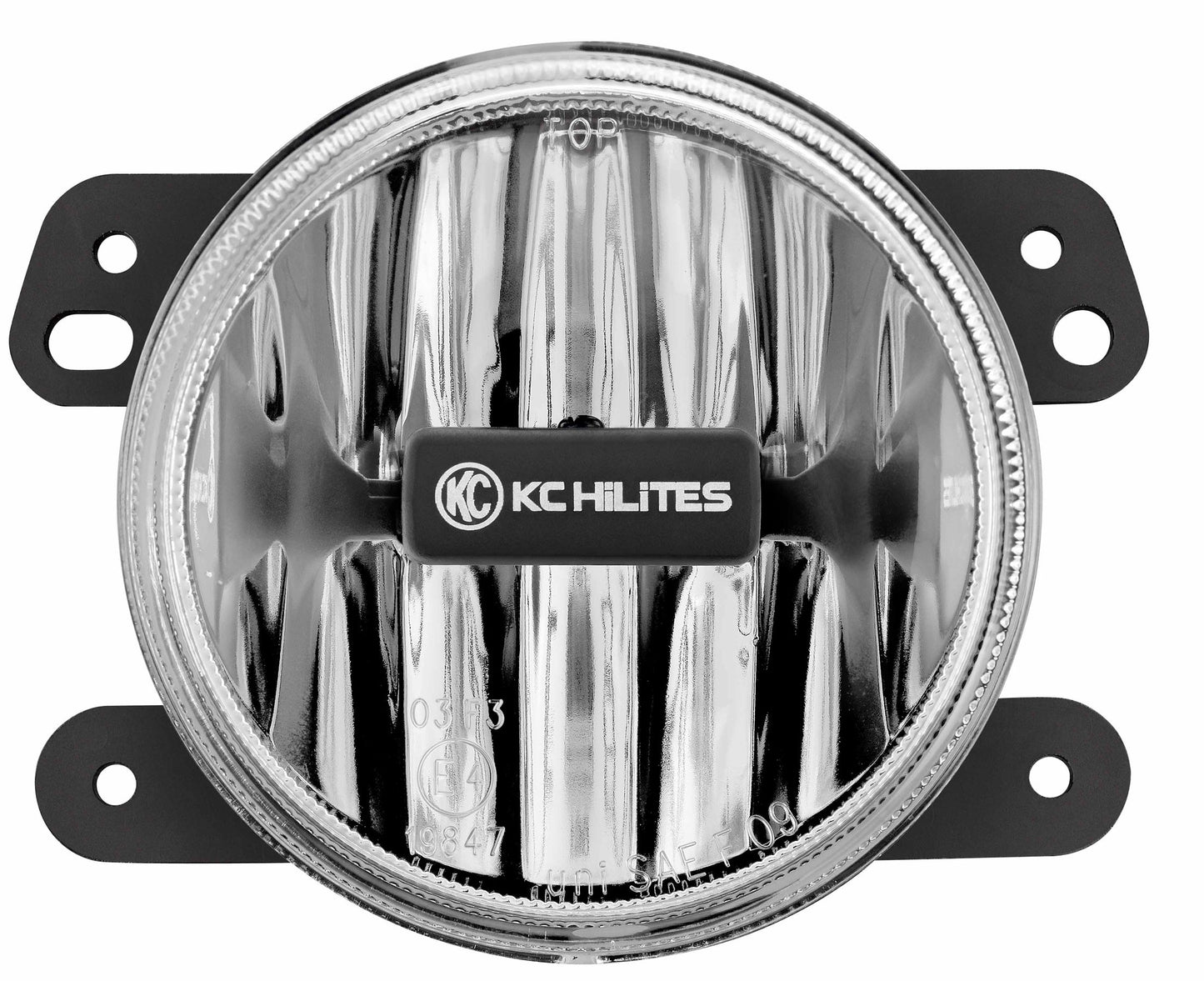 KC HiLiTES 4" Gravity G4 LED Fog Light Kit 494 - 07-09 Jeep JK