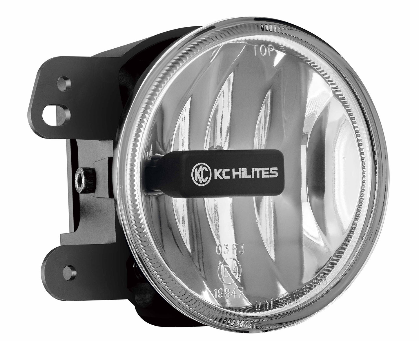 KC HiLiTES 4" Gravity G4 LED Fog Light Kit 494 - 07-09 Jeep JK