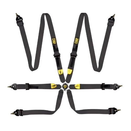 OMP First 2 Racing Harness Black