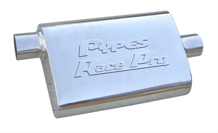 Pypes Race Muffler 2.5in Offset/Center MVR13