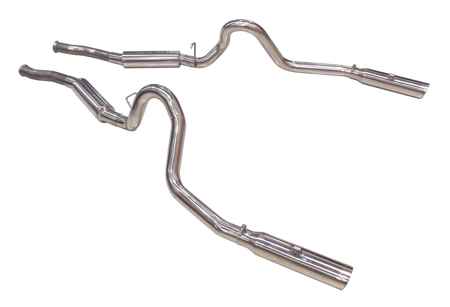 Pypes 79-04 Mustang 5.0L 2.5 in Cat Back Exhaust Kit SFM29V